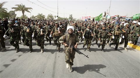 Irak : des milices préparent la défense de Bagdad | Radio-Canada