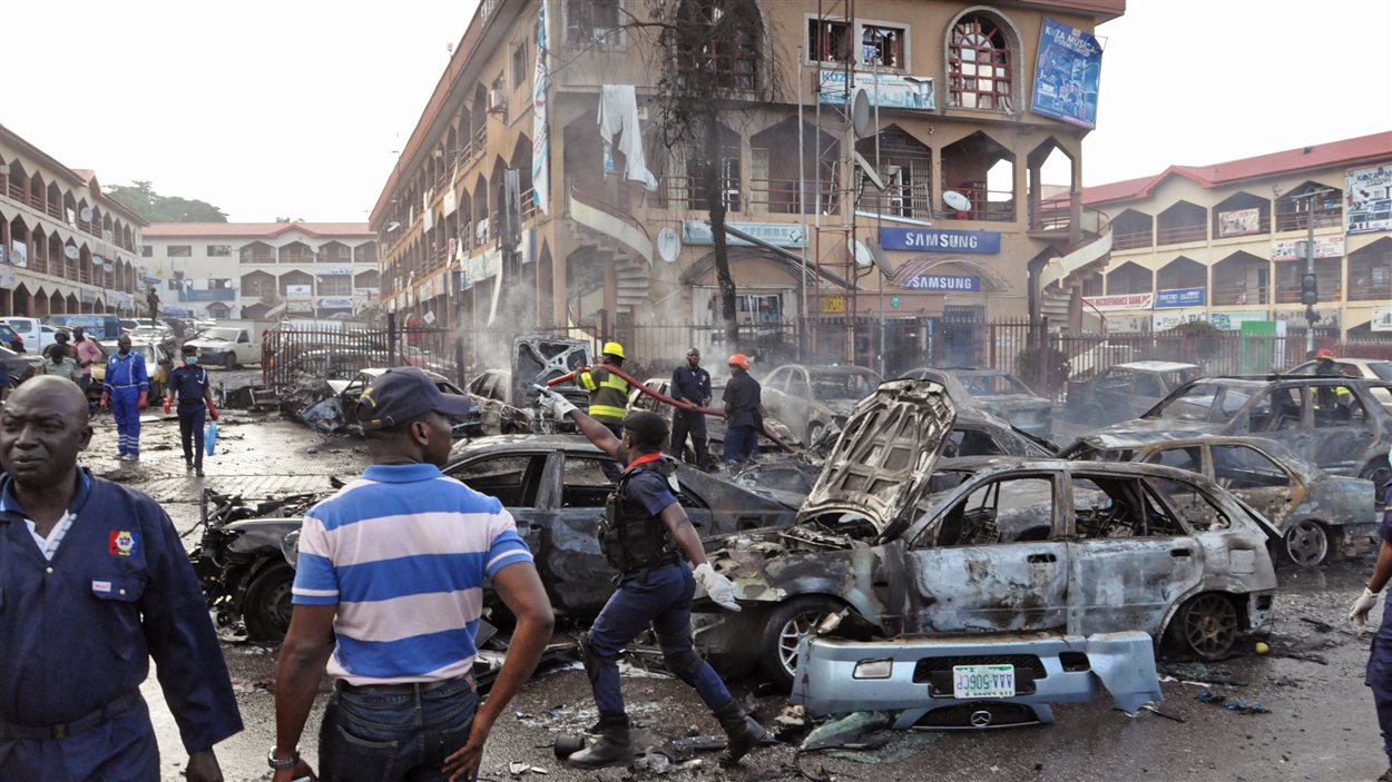 Une explosion dans un centre commercial d'Abuja, au Nigeria, a fait plusieurs morts.
