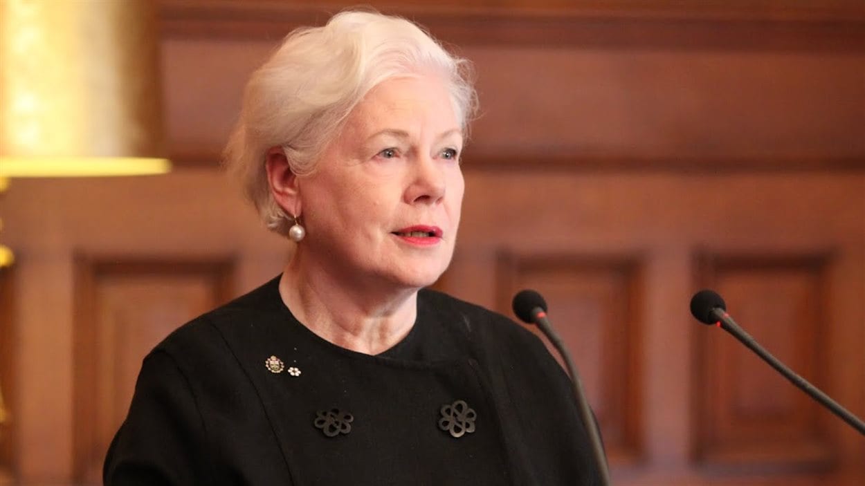 La lieutenante-gouverneure désignée de l'Ontario, Elizabeth Dowdeswell