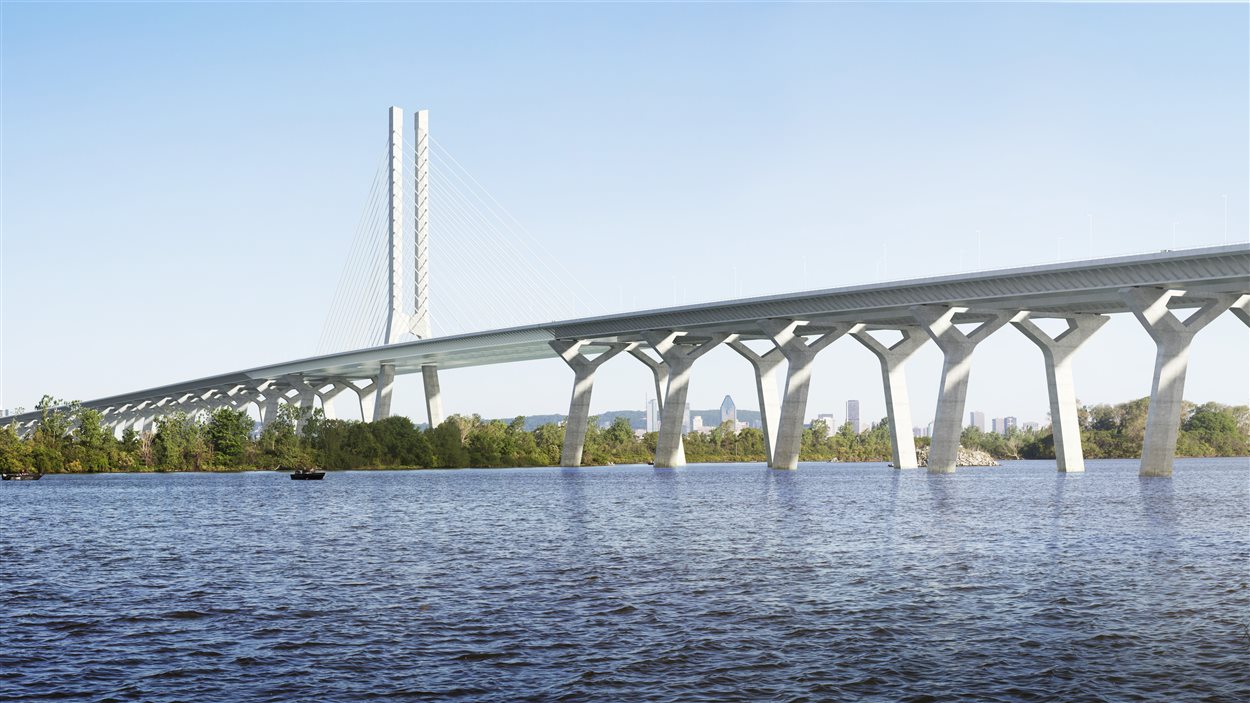 Le futur pont Champlain.