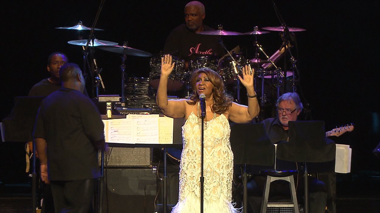 Aretha Franklin dans le cadre du Festival international de jazz de Montréal