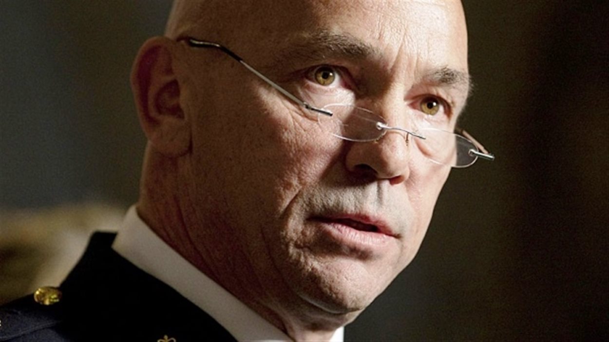 Le commissaire de la GRC, Bob Paulson