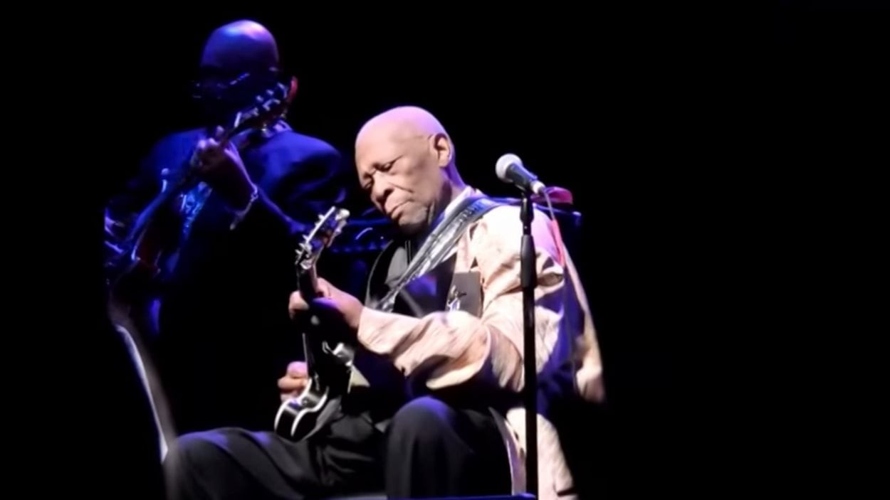 B.B. King à St. Louis en avril 2014