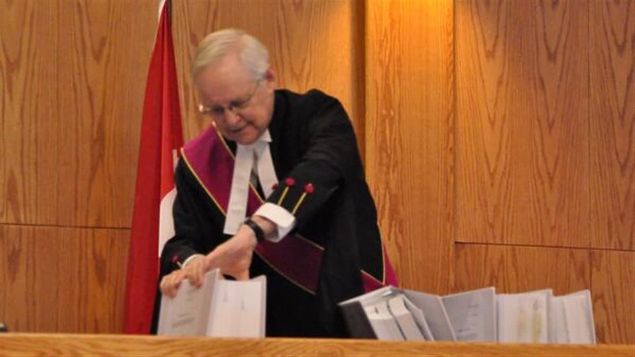 Le juge Ron Veale de la Cour suprême du Yukon.