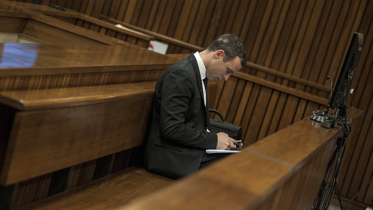 Oscar Pistorius, lors de son procès à Prétoria. (archives)