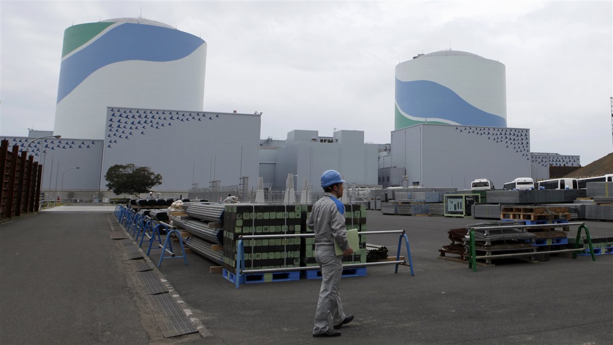 Centrale nucléaire à Sendai, au Japon