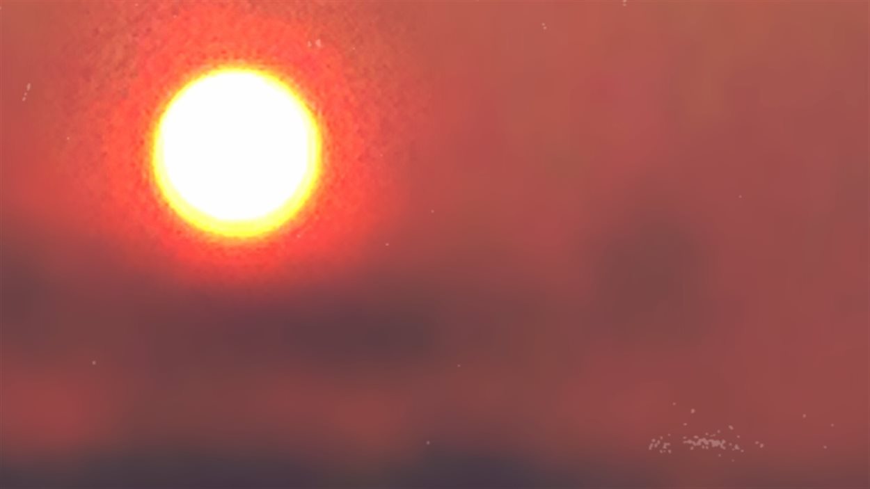 Le lever du soleil à Winnipeg jeudi matin