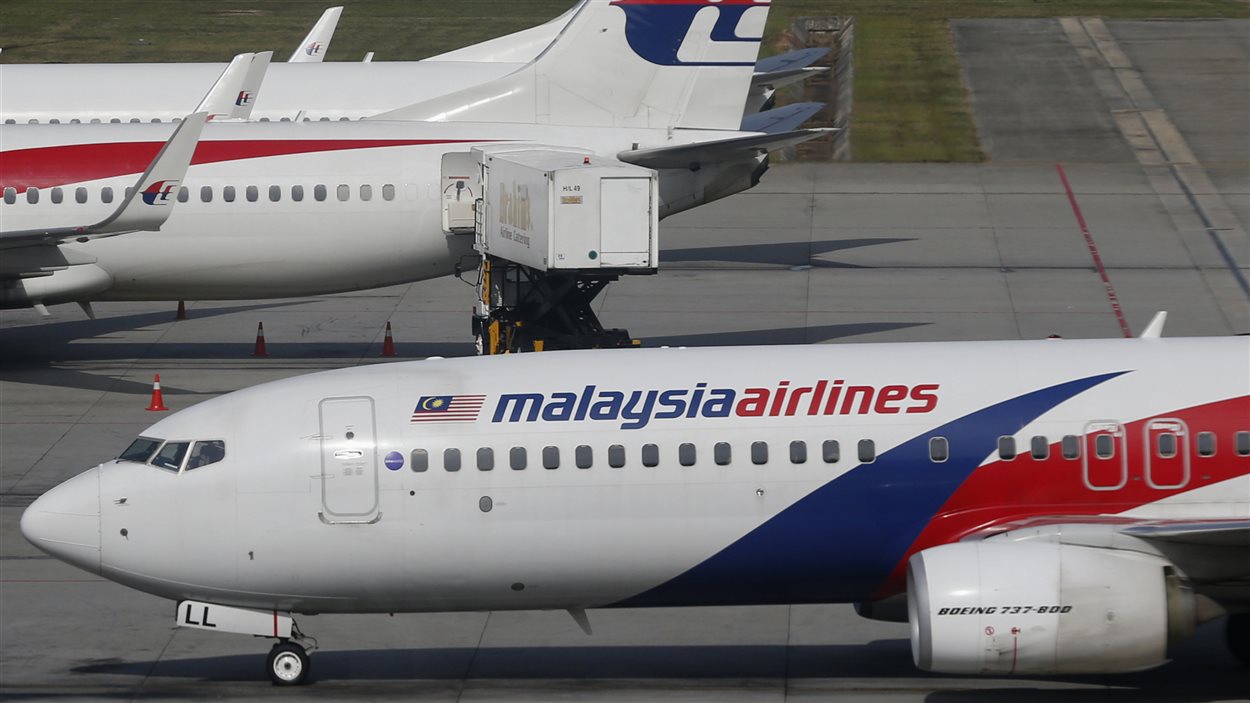 Des avions de la Malaysia Airlines à l'aéroport international de Kuala Lumpur.