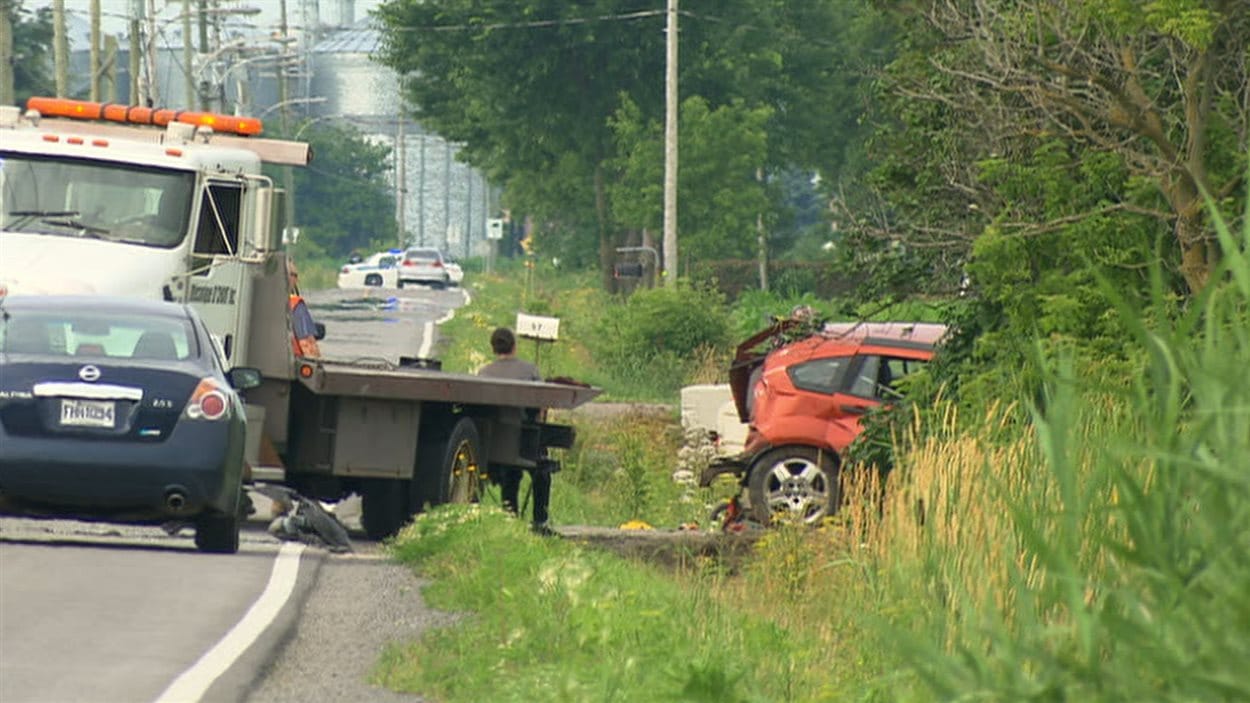 Une collision fait une jeune victime à SainteAnnedesPlaines Radio