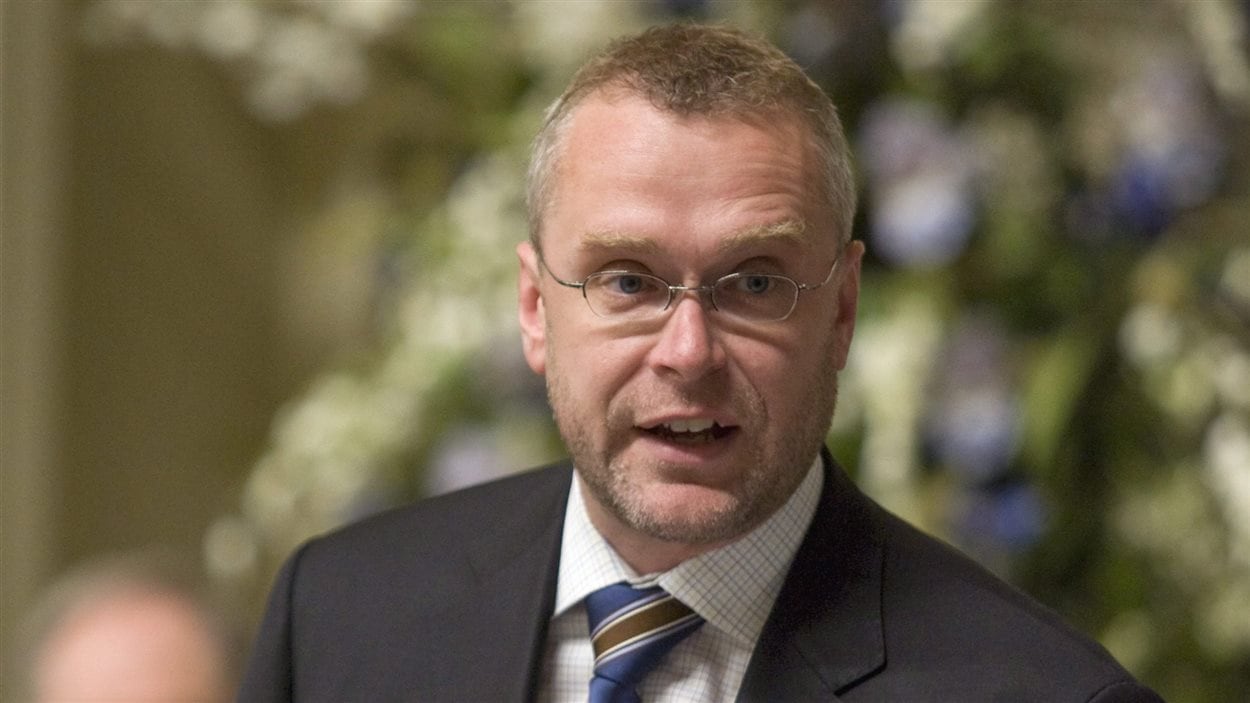 Claude Béchard à l'Assemble nationale en 2009.