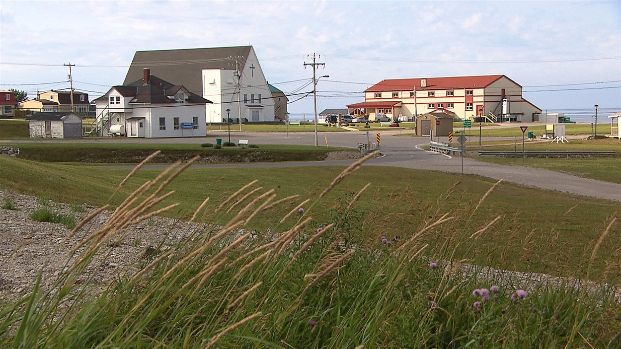 Port-Menier, sur l'île d'Anticosti