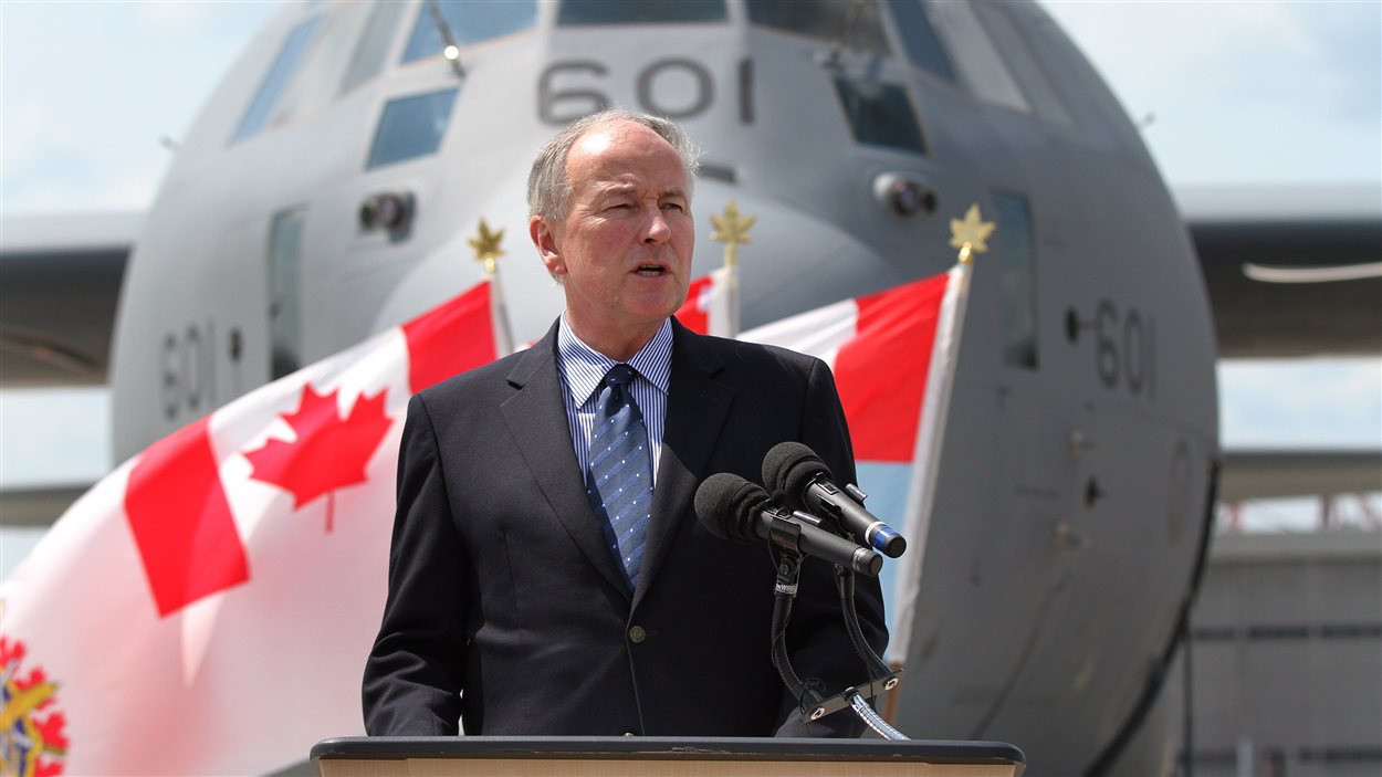 Le ministre de la Défense, Rob Nicholson