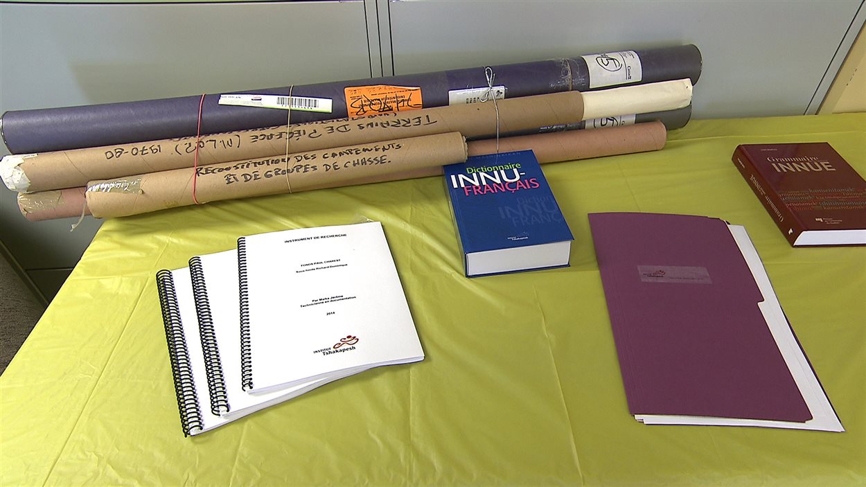 Tshakapesh hérite d'un important fonds d'archives