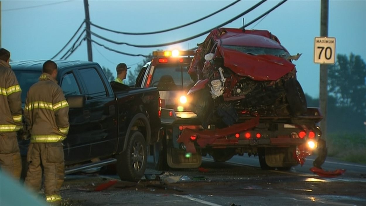Grave accident à SaintJeansurRichelieu RadioCanada.ca
