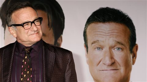 Robin Williams en 2009 lors de la sortie du film Old Dog.