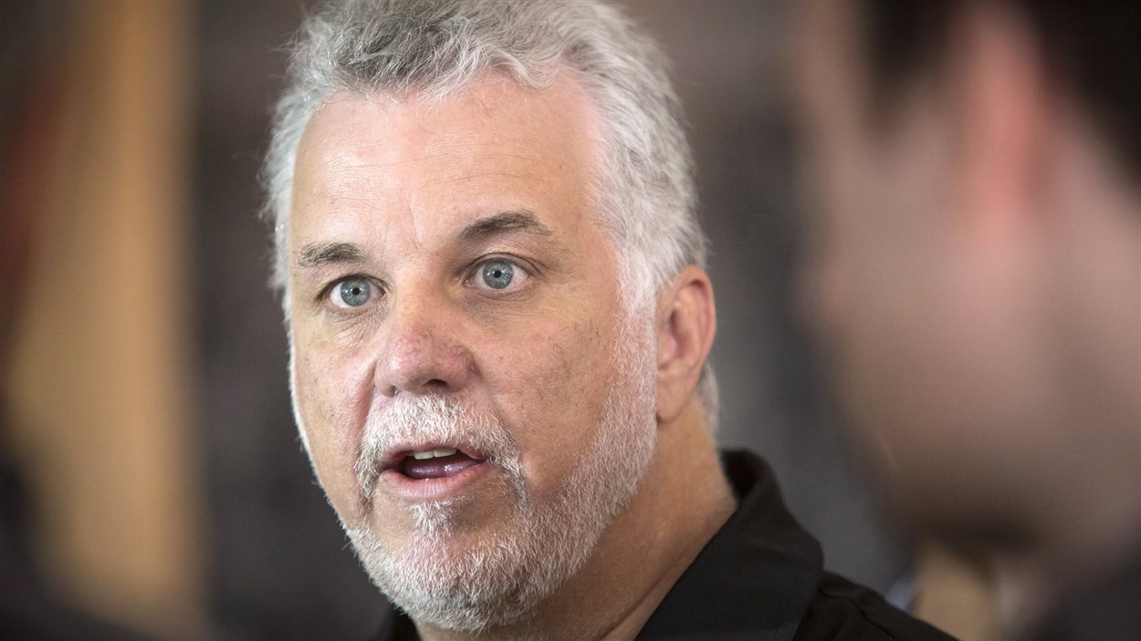 Le premier ministre Philippe Couillard