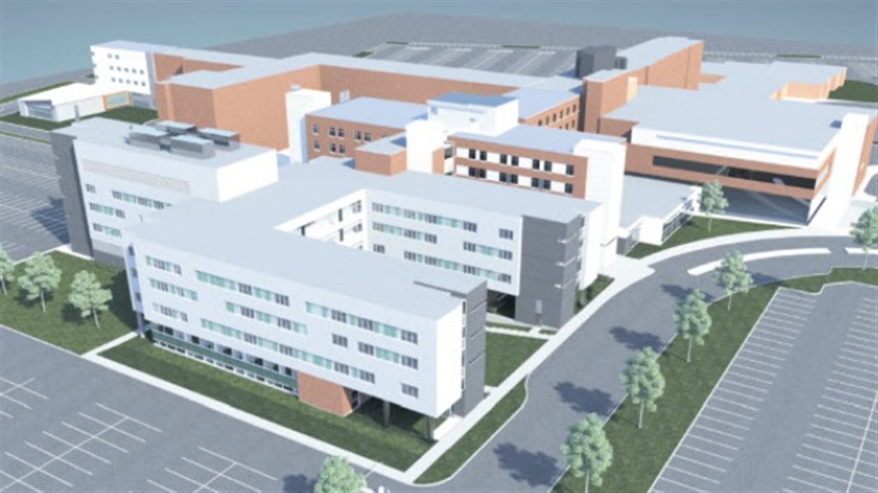 Plan d'agrandissement de l'hôpital d'Hawkesbury