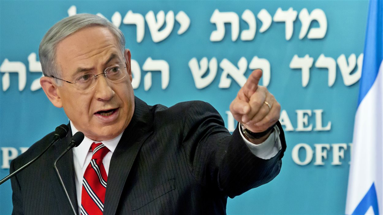 Le premier ministre israélien Benyamin Nétanyahou, lors d'une conférence de presse. (archives)