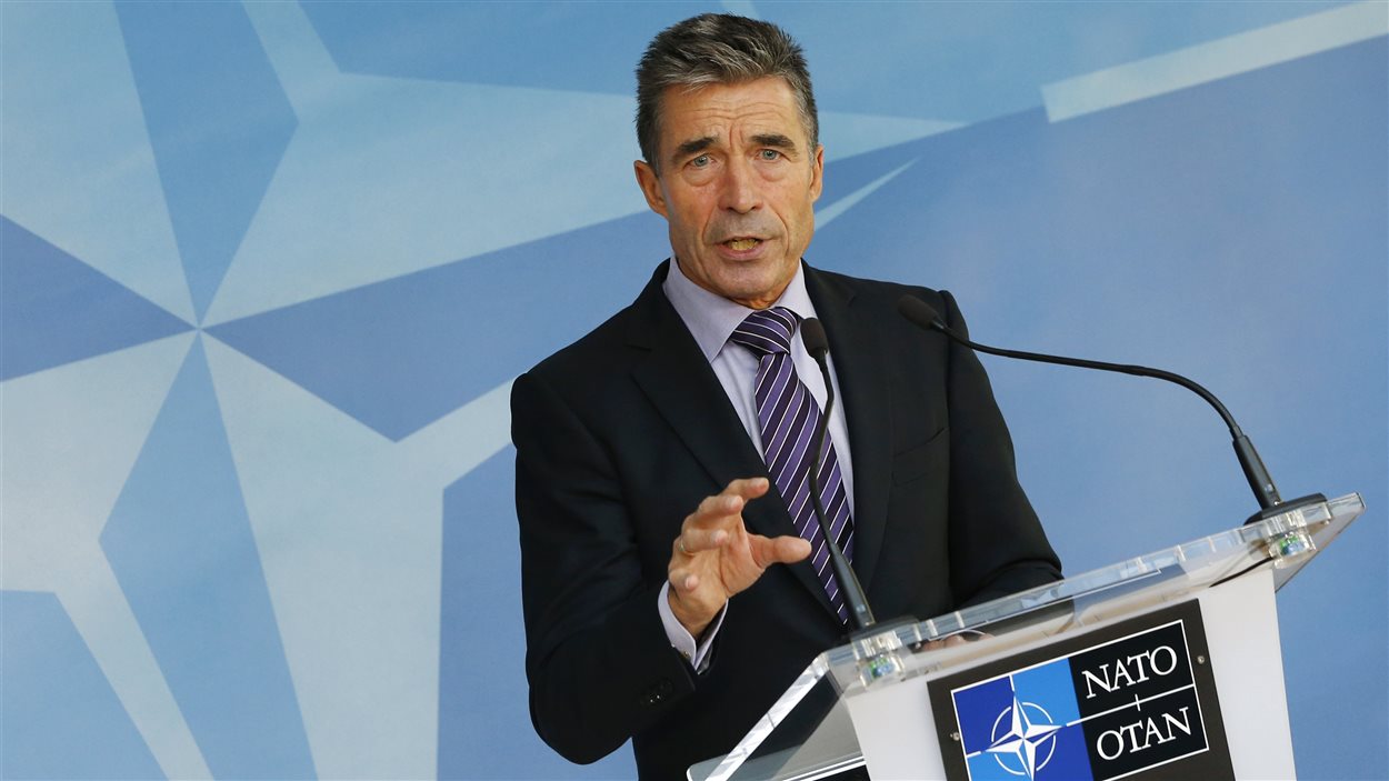 Anders Fogh Rasmussen, secrétaire général de l'OTAN