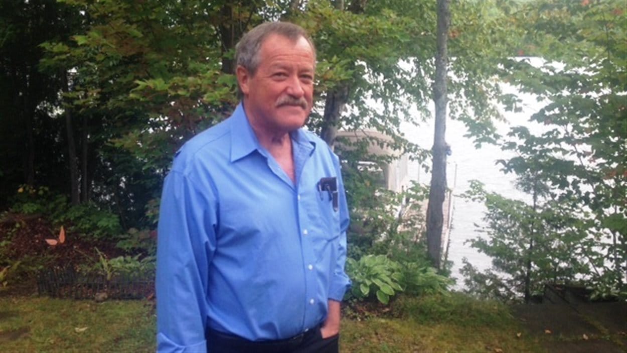 Pierre Moreau, président de l'Association des propriétaires de chalets du lac Unique