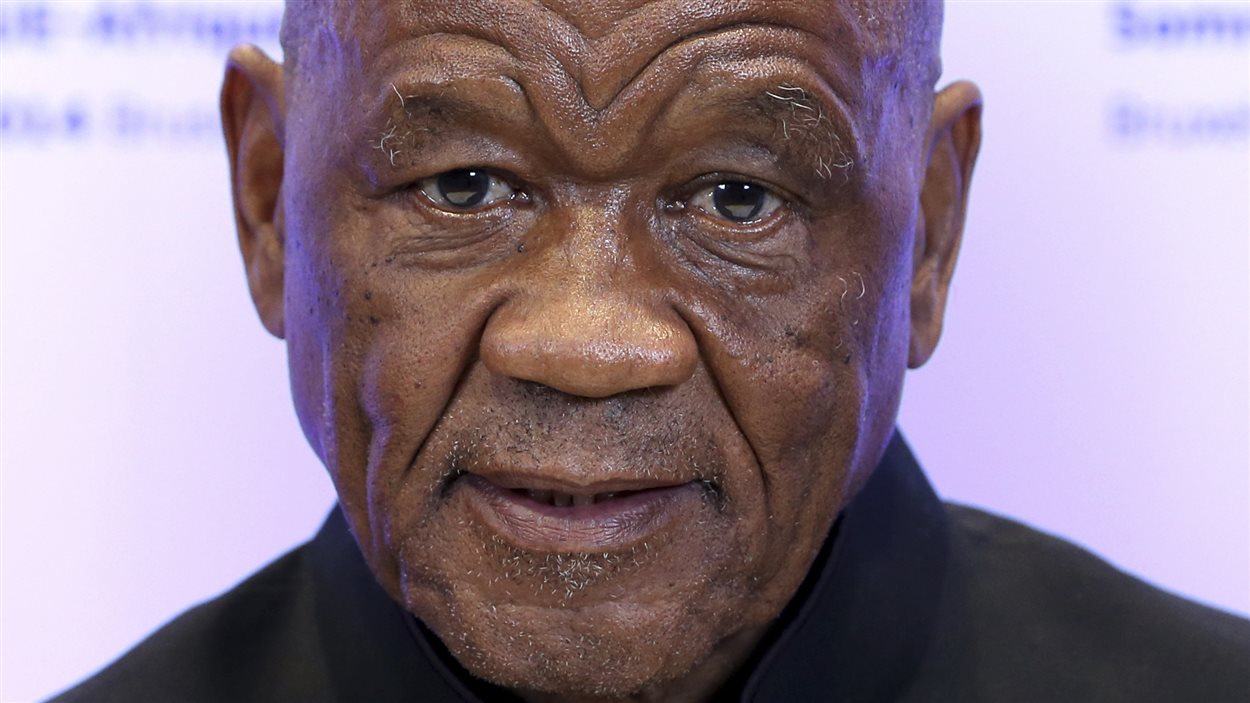 Le premier ministre du Lesotho, Thomas Thabane, lors d'un sommet UE-Afrique, à Bruxelles (2 avril 2014).