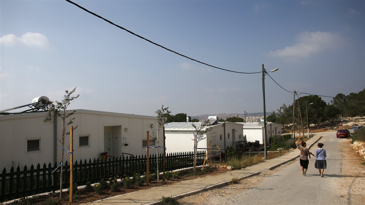 Des maisons israéliennes du secteur de « Gevaot », en Cisjordanie. 