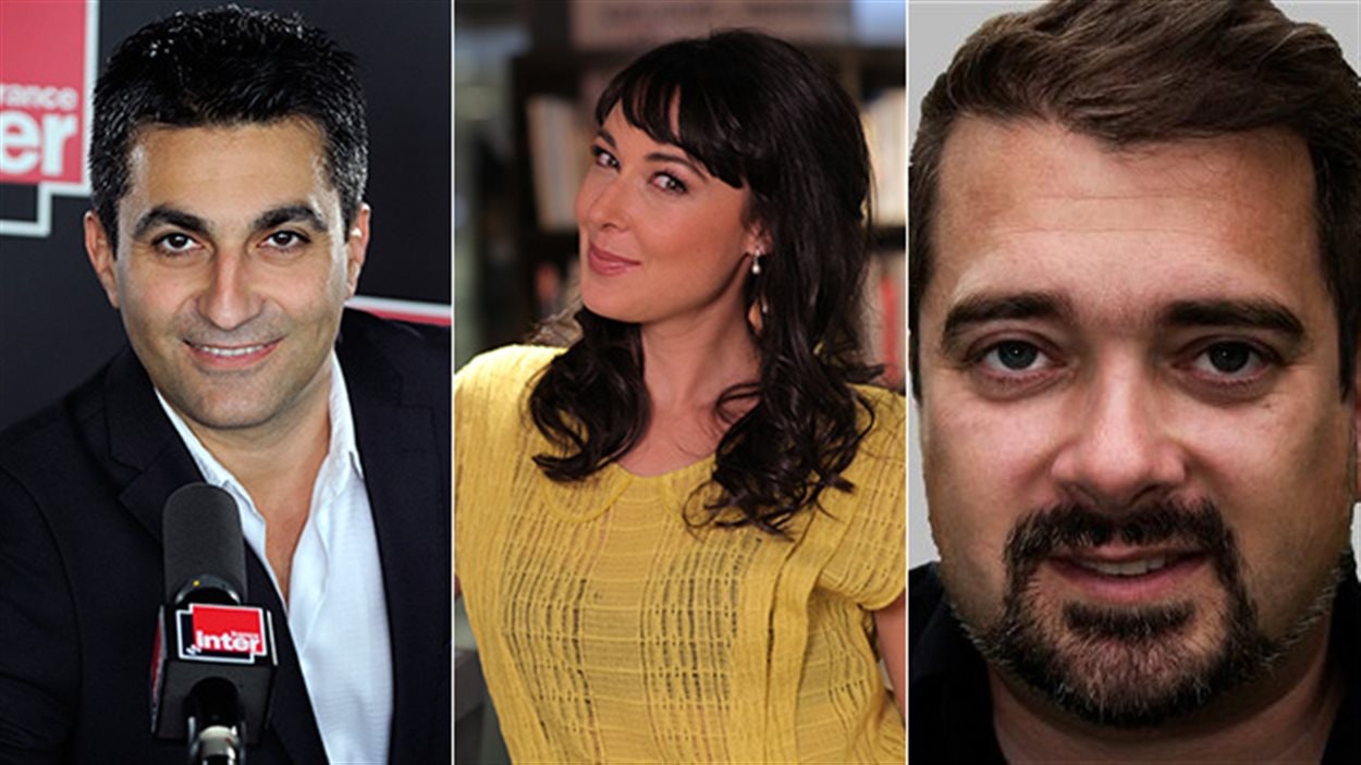 Emmanuel Khérad, Claudia Larochelle, Bertrand Laverdure.