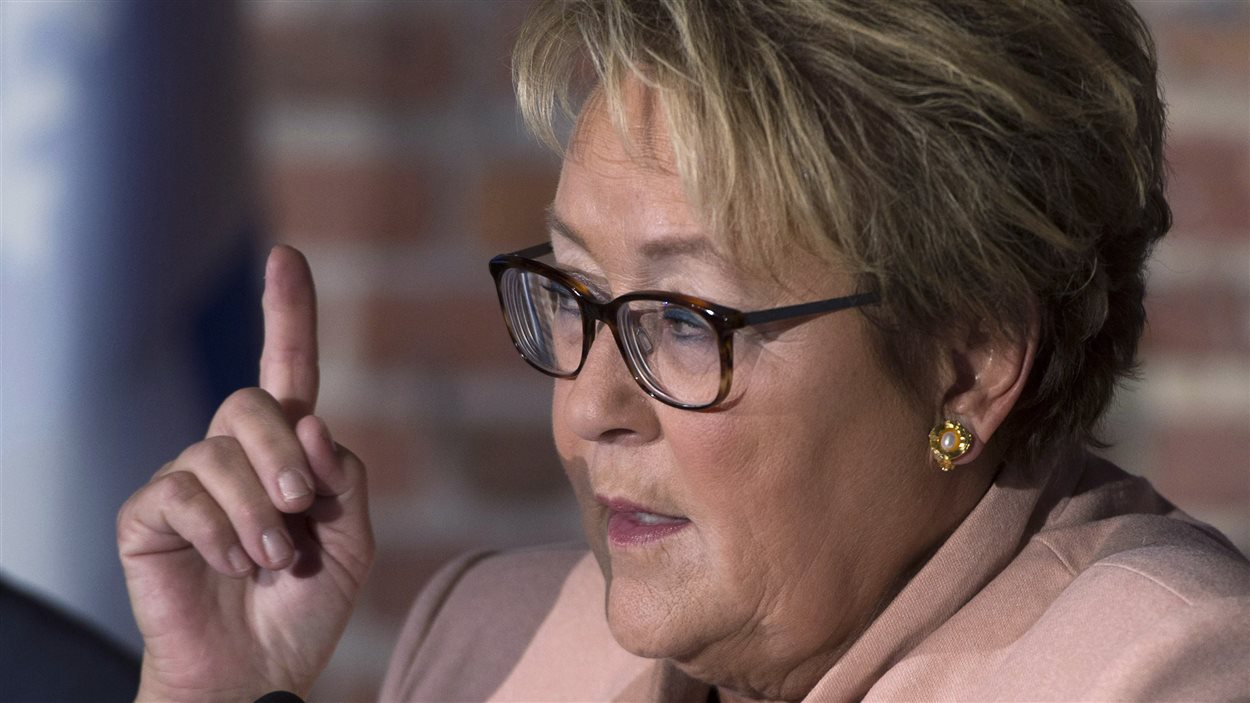 Pauline Marois le 13 février 2014