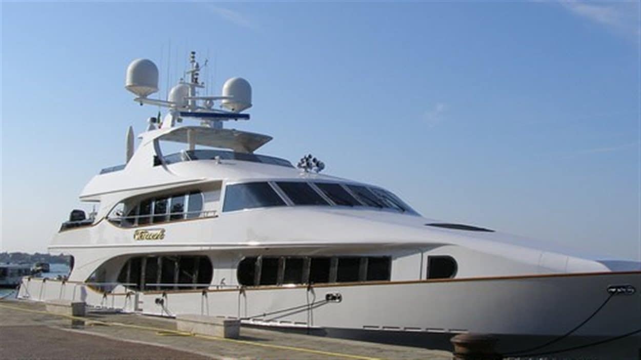 Le yacht de Tony Accurso