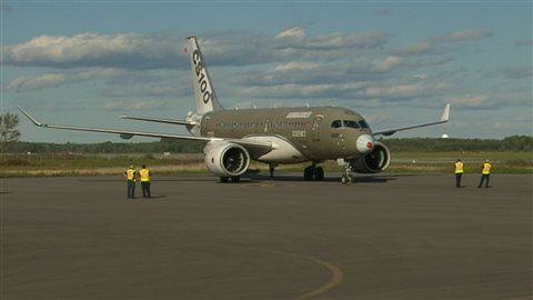 Mirabel Cs100 Reprise des essais de la CSeries de Bombardier | Radio-Canada