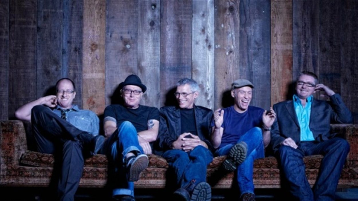 Les membres du groupe Spirit of the West