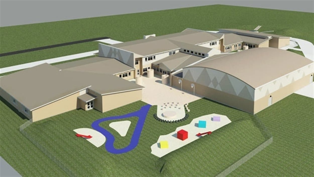 La nouvelle école élémentaire d'Attawapiskat accueillera 540 élèves.