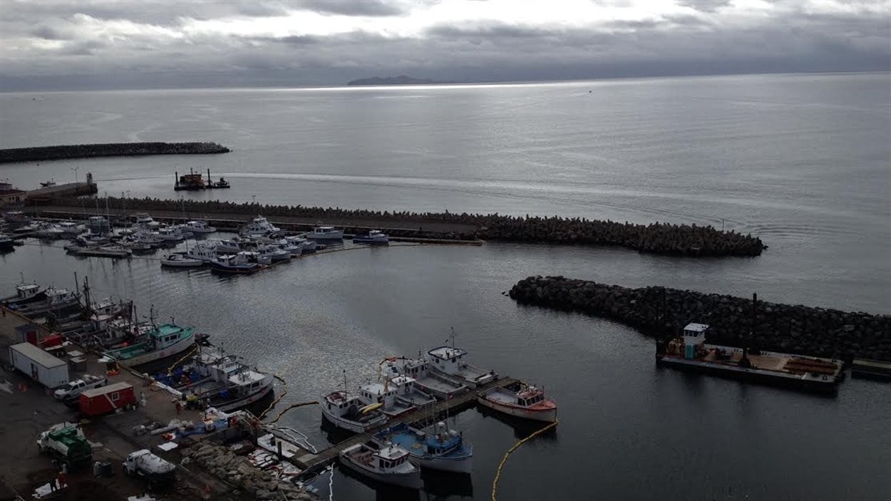 Déversement de mazout au port de Cap-aux-Meules