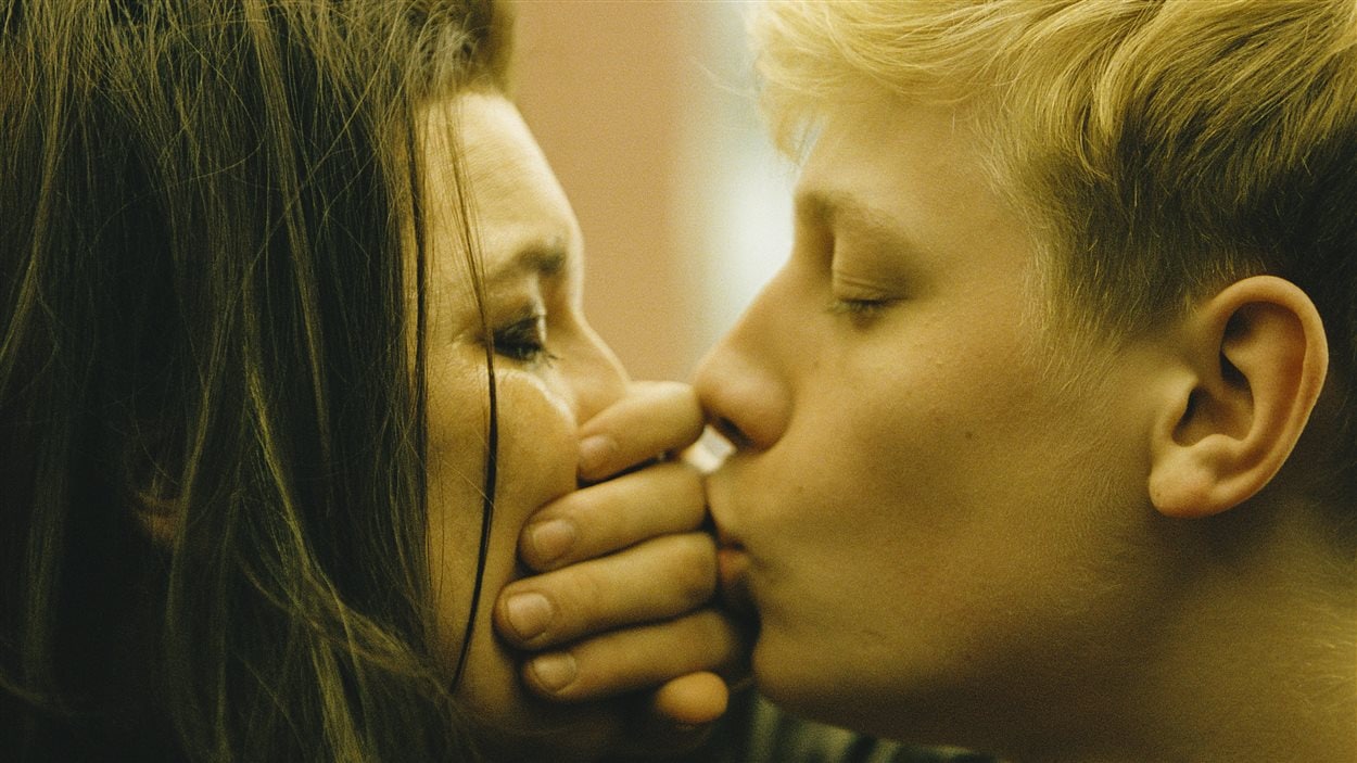 Anne Dorval et Antoine Pilon dans Mommy