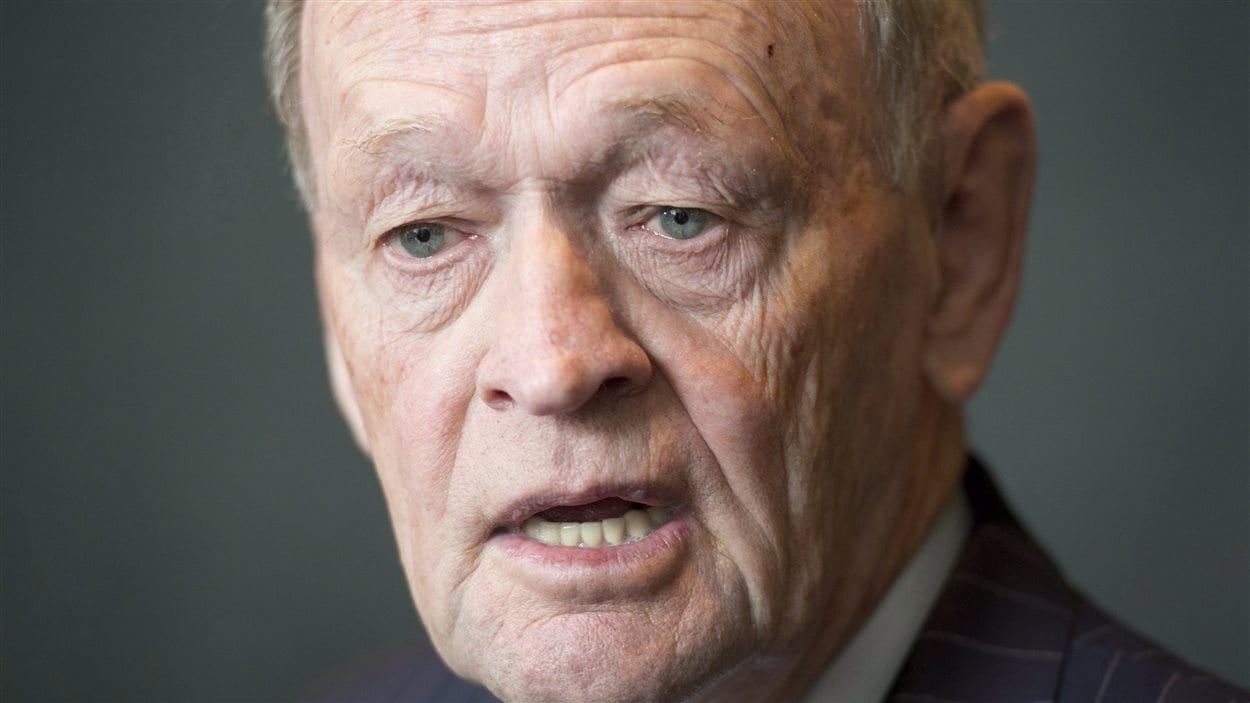 Jean Chrétien, ancien premier ministre du Canada