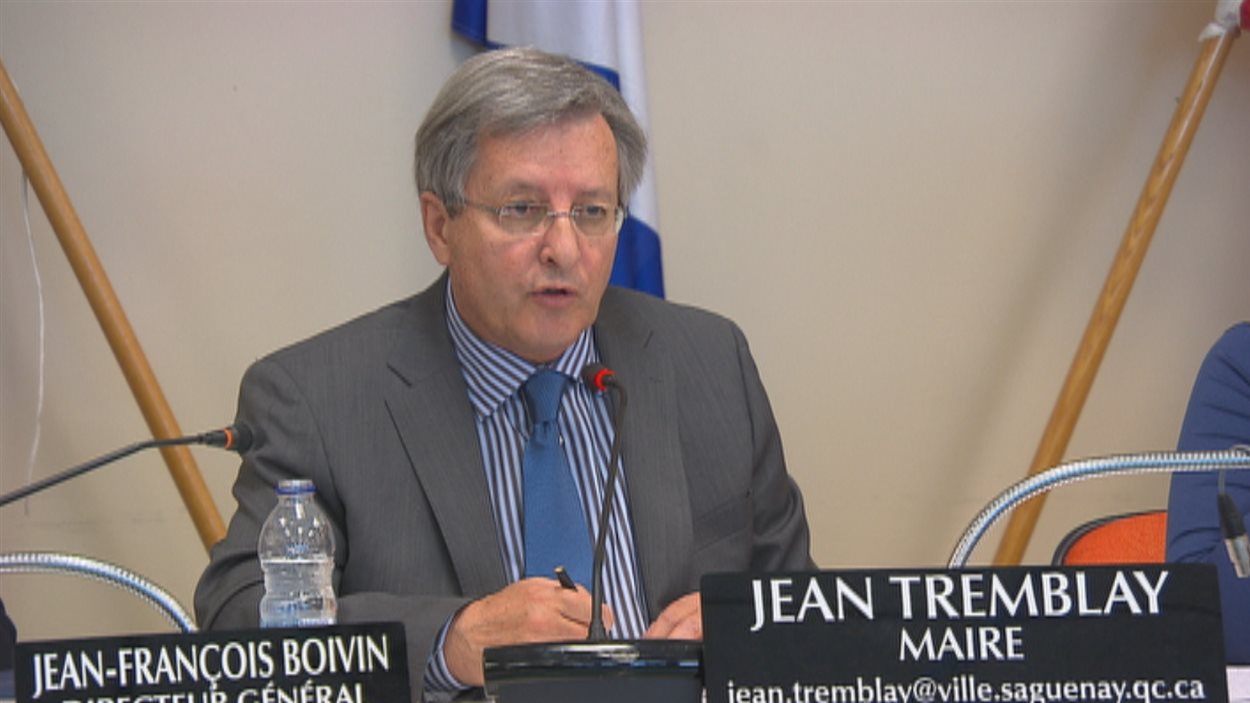 Le maire de Saguenay, Jean Tremblay