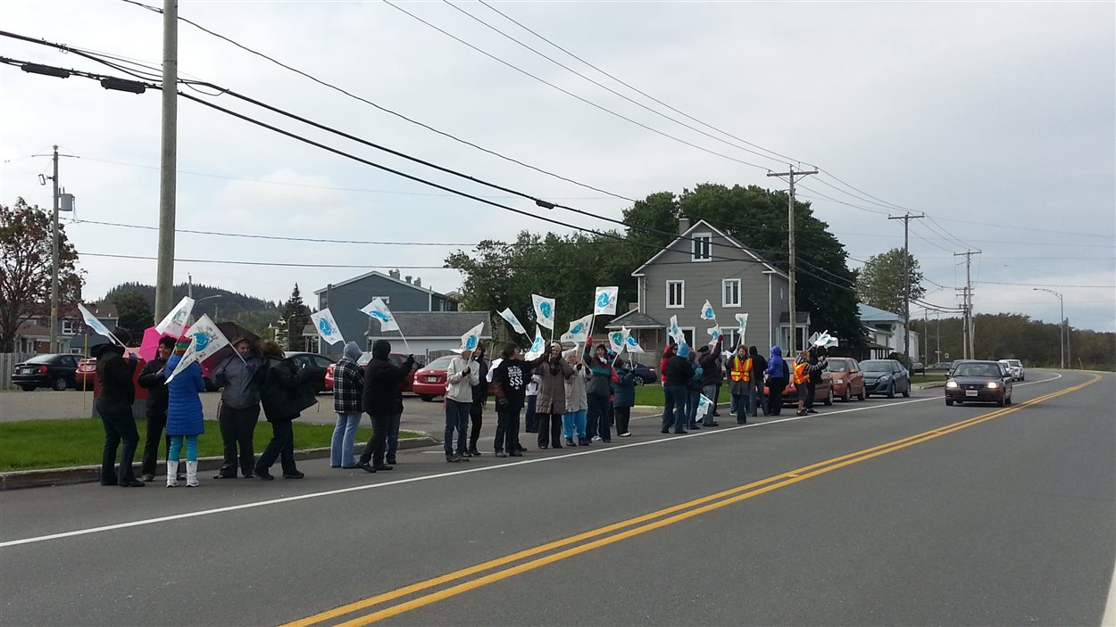 Les travailleuses et travailleuses des Services à domicile de la région de Matane tiennent aujourd'hui et mercredi deux journées de grève.