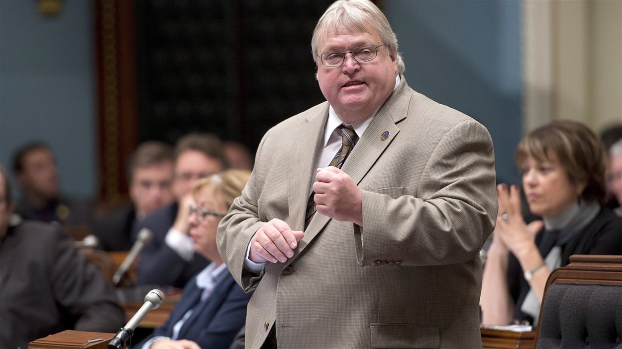 Le ministre de la Santé du Québec, Gaétan Barrette