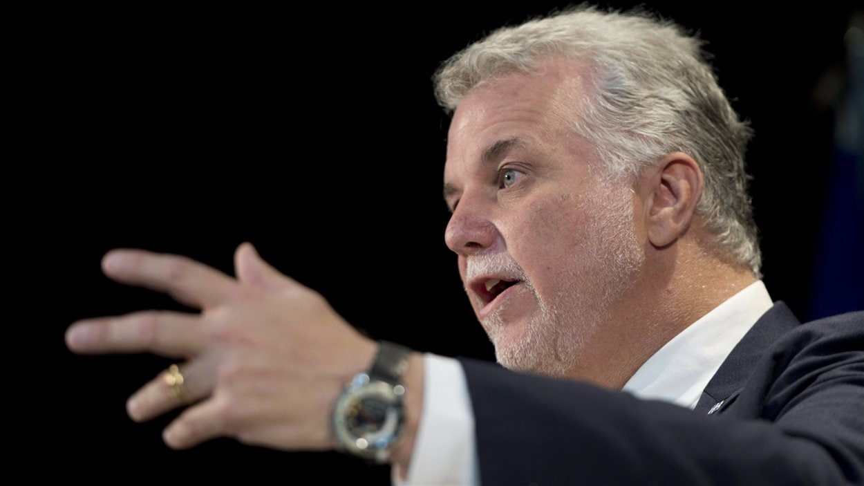 Le premier ministre Philippe Couillard