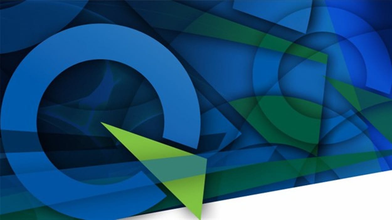 Logo stylisé du Parti québécois