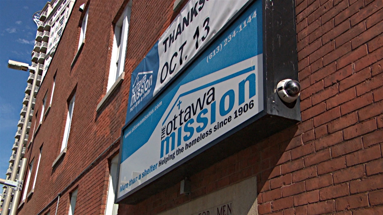 La Mission d'Ottawa offre des services aux sans-abri. (13-10-14)
