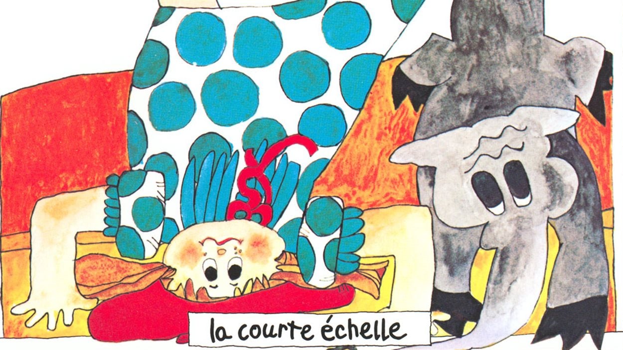 Détail de la couverture de « Mon ami Pichou », de Ginete Anfousse, publié aux éditions La courte échelle