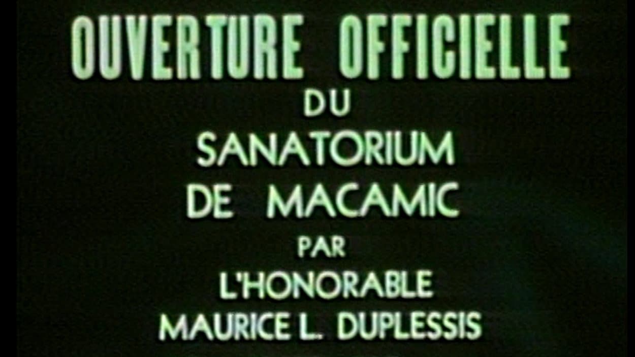Ouverture officielle du Sanatorium de Macamic en 1950.