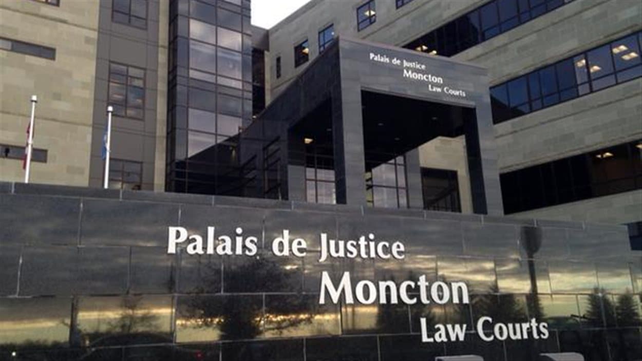 Le palais de justice de Moncton