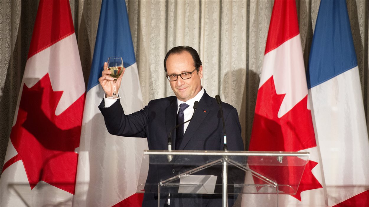 Le président français François Hollande

