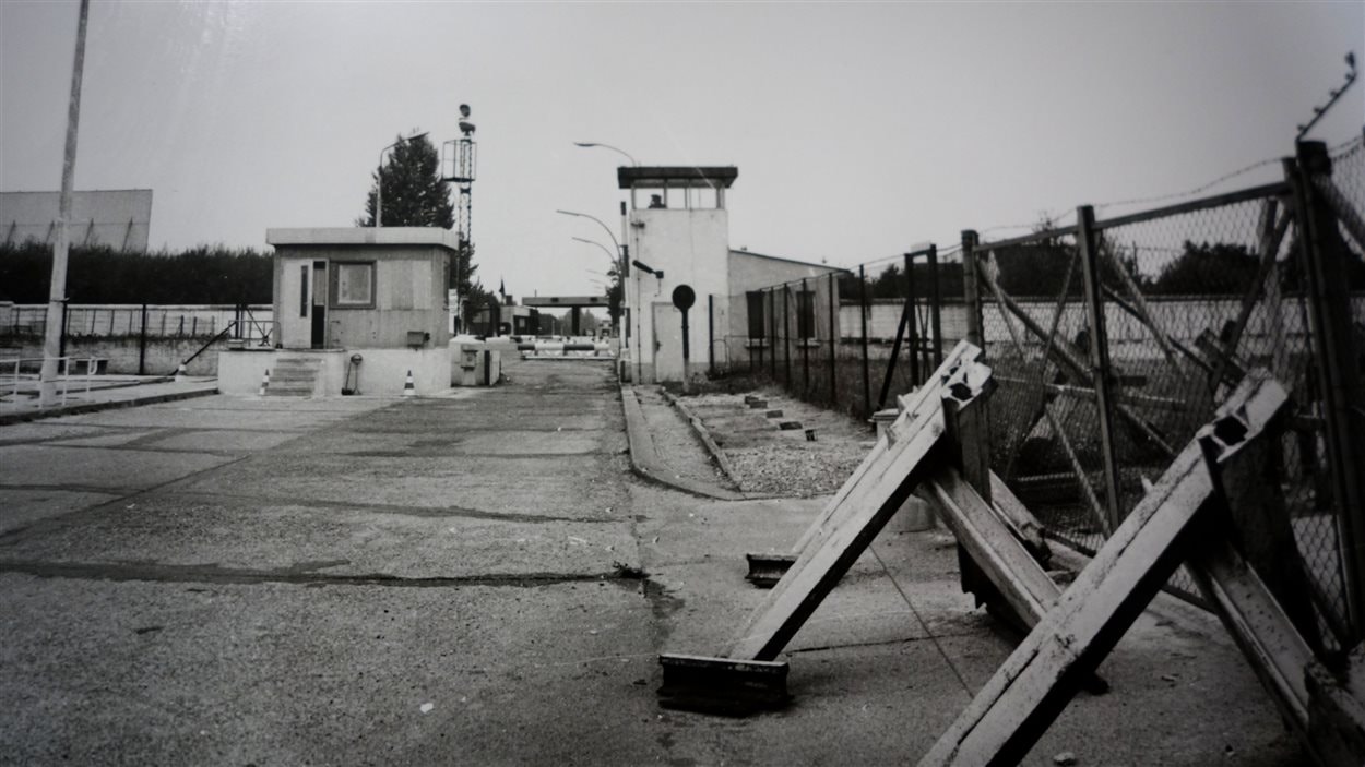 Le poste-frontière de Schönefeld