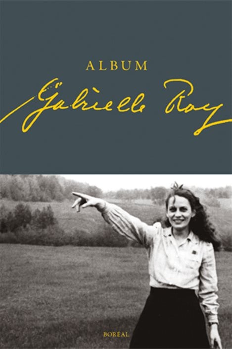Détail de la couverture de l'« Album Gabrielle Roy », de François Picard.