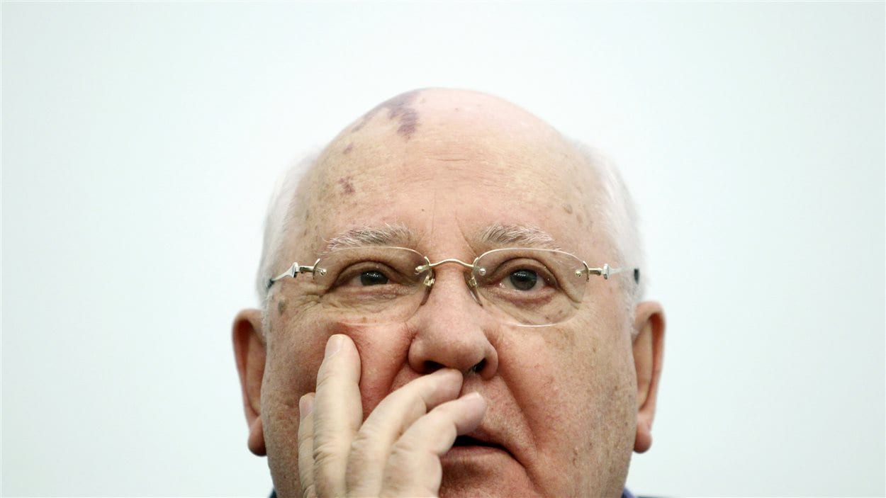 L'ex-président soviétique Mikhaïl Gorbatchev.