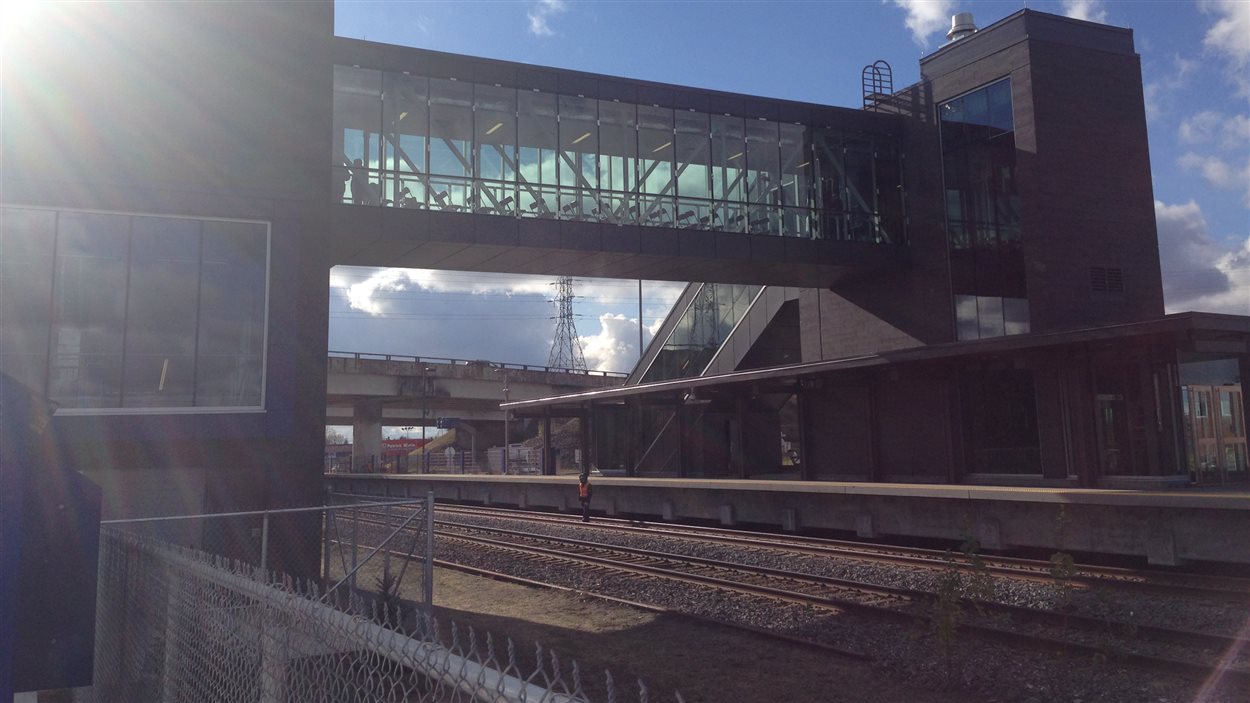 Le train de l'Est aux portes de Lanaudière RadioCanada