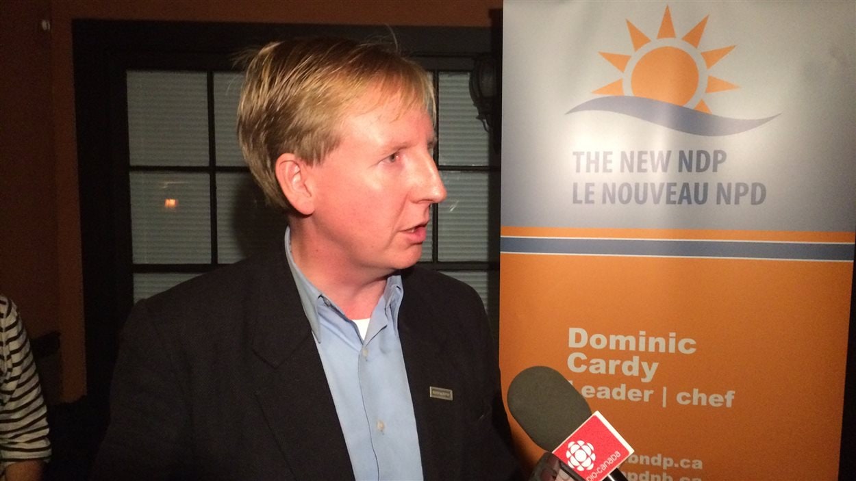 Dominic Cardy, chef du NPD du N.-B.